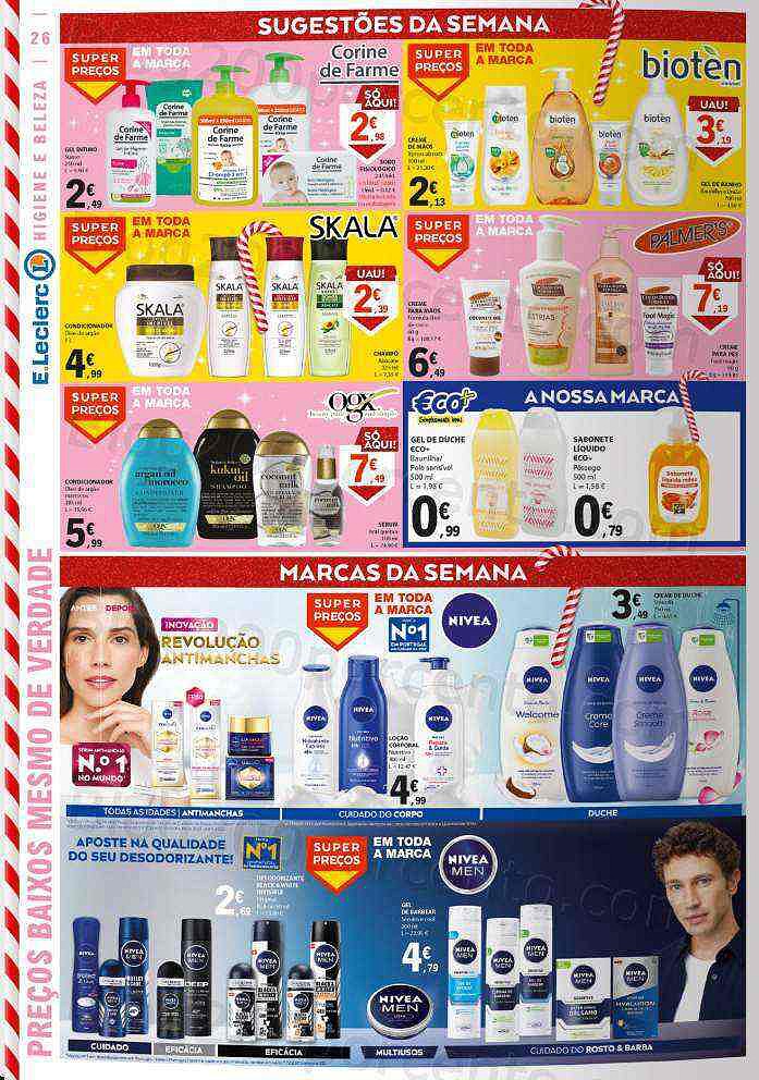 Antevisão Folheto E-LECLERC Promoções de 24 a 30 novembro