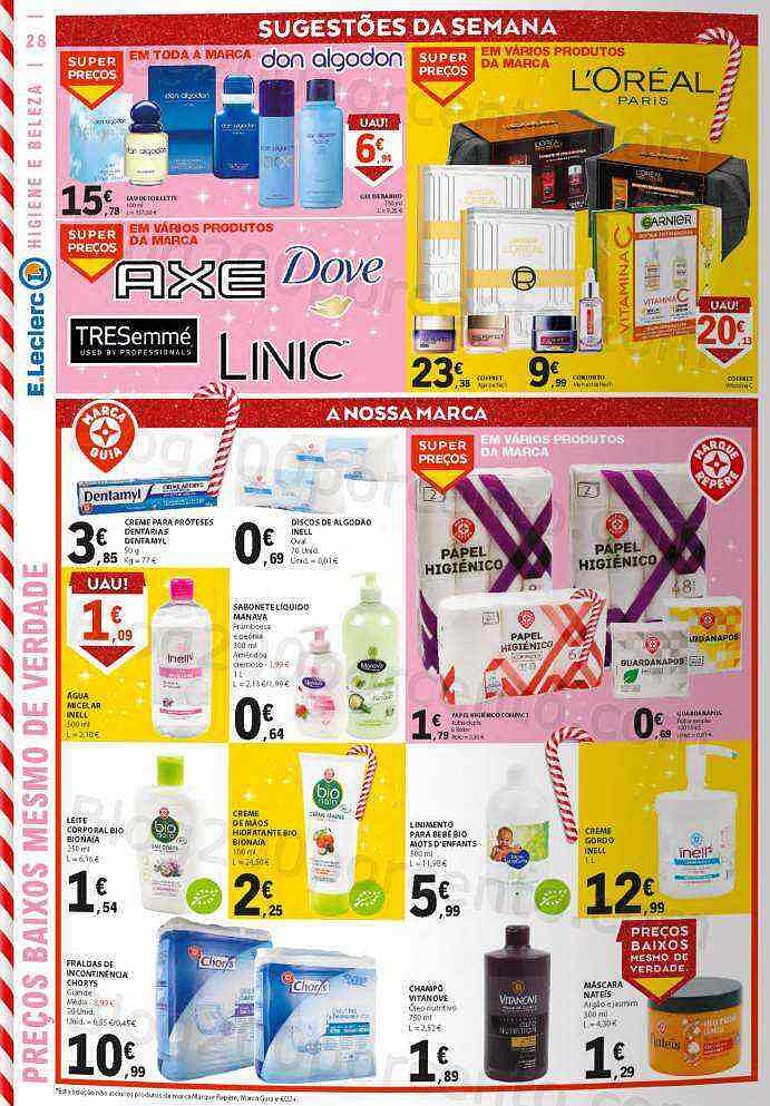 Antevisão Folheto E-LECLERC Promoções de 24 a 30 novembro