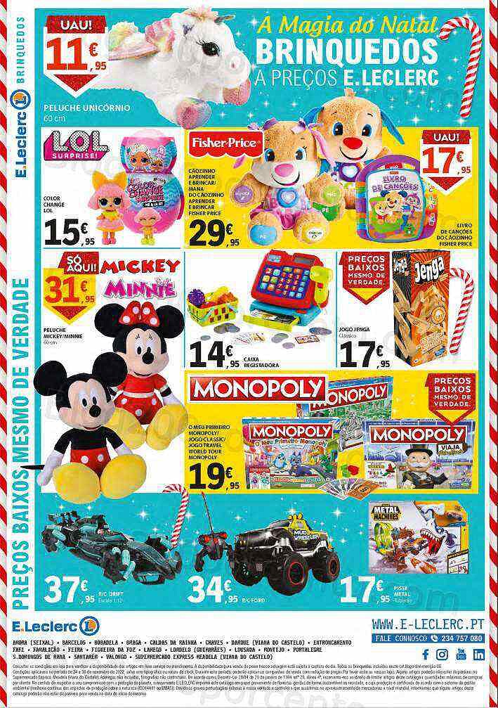 Antevisão Folheto E-LECLERC Promoções de 24 a 30 novembro