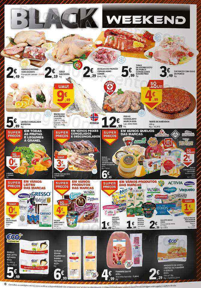 Antevisão Folheto E-LECLERC Black Weekend - Black Friday - 25 a 27 novembro