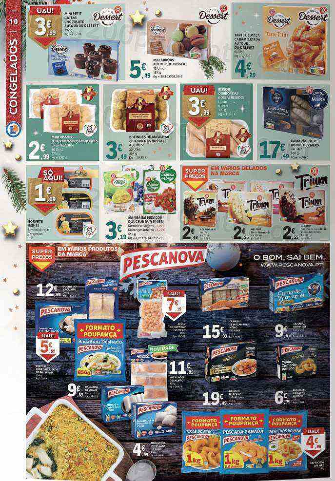 Antevisão Folheto E-LECLERC Natal Promoções de 6 a 23 dezembro