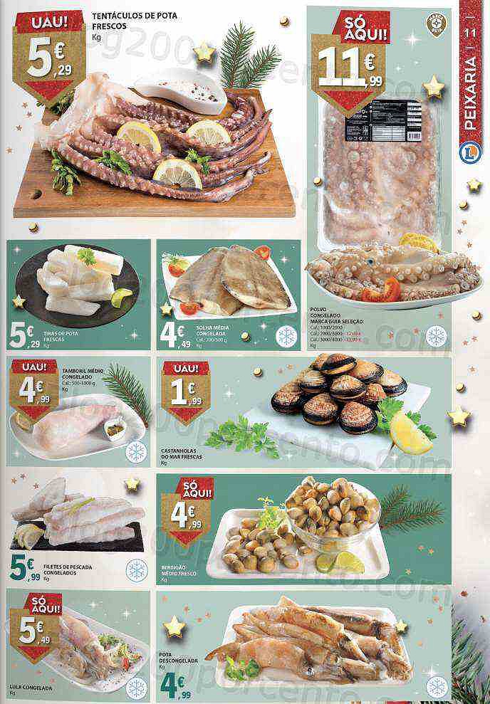 Antevisão Folheto E-LECLERC Natal Promoções de 6 a 23 dezembro