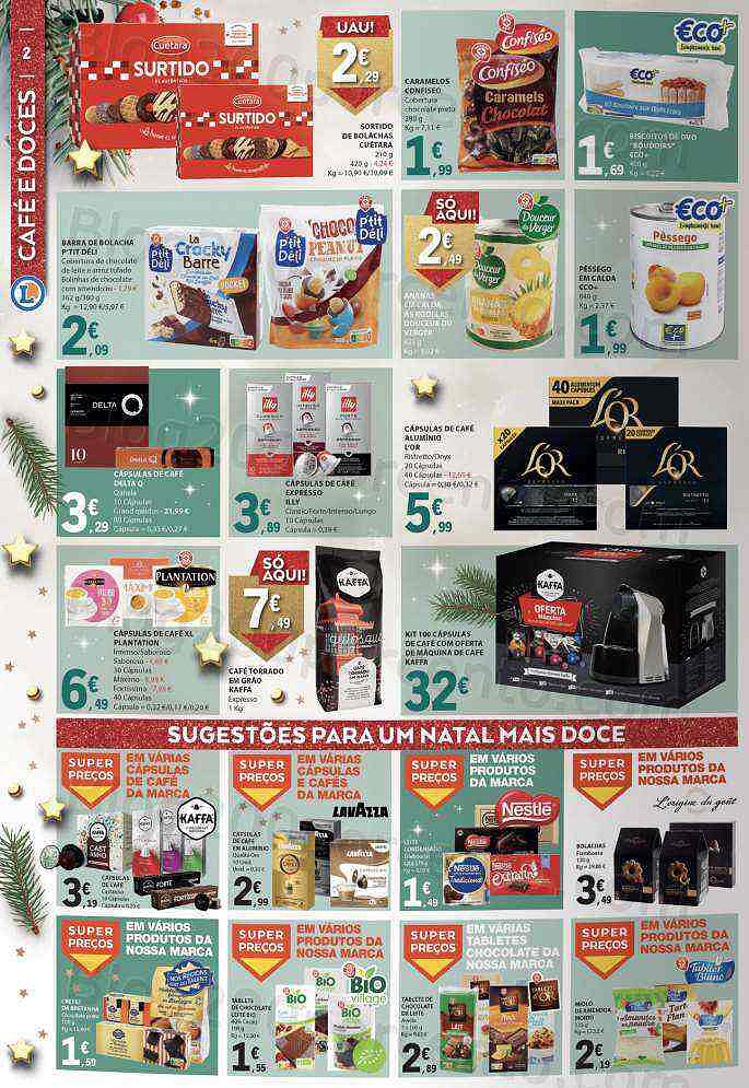 Antevisão Folheto E-LECLERC Natal Promoções de 6 a 23 dezembro