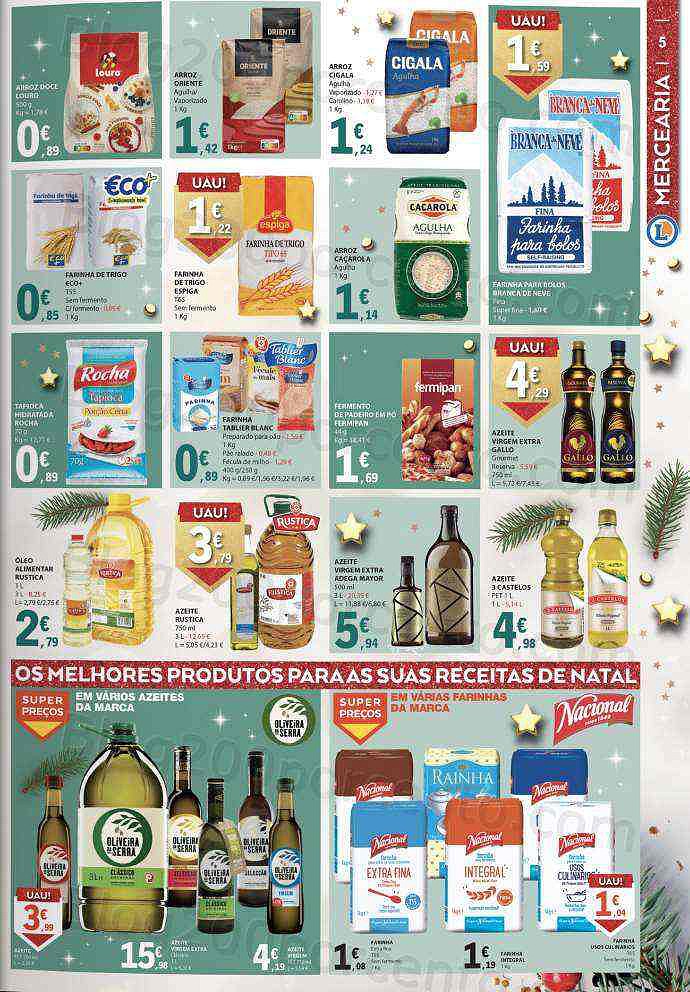 Antevisão Folheto E-LECLERC Natal Promoções de 6 a 23 dezembro