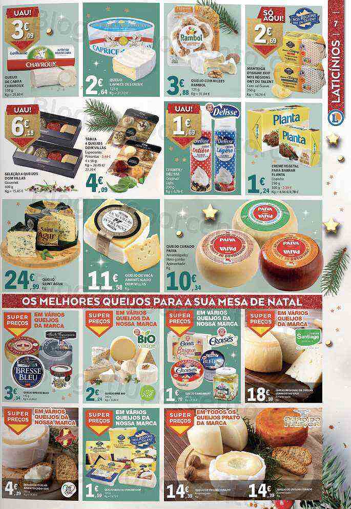Antevisão Folheto E-LECLERC Natal Promoções de 6 a 23 dezembro