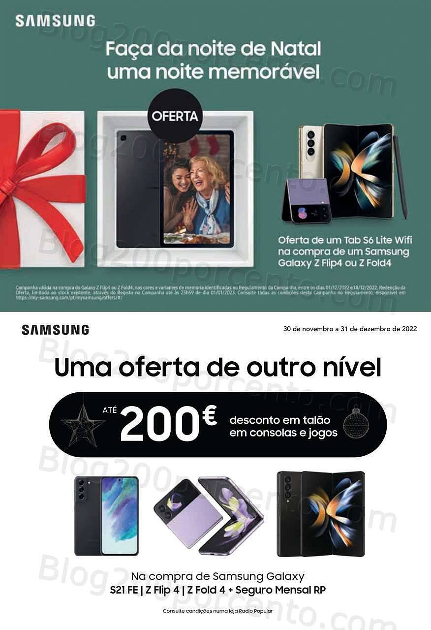 Antevisão Folheto RADIO POPULAR Natal Promoções de 1 a 24 dezembro
