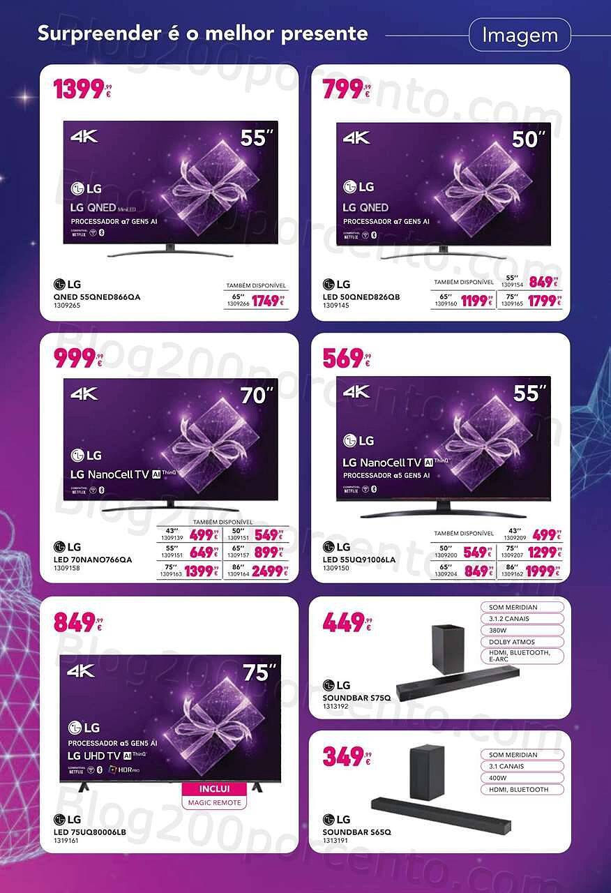 Antevisão Folheto RADIO POPULAR Natal Promoções de 1 a 24 dezembro