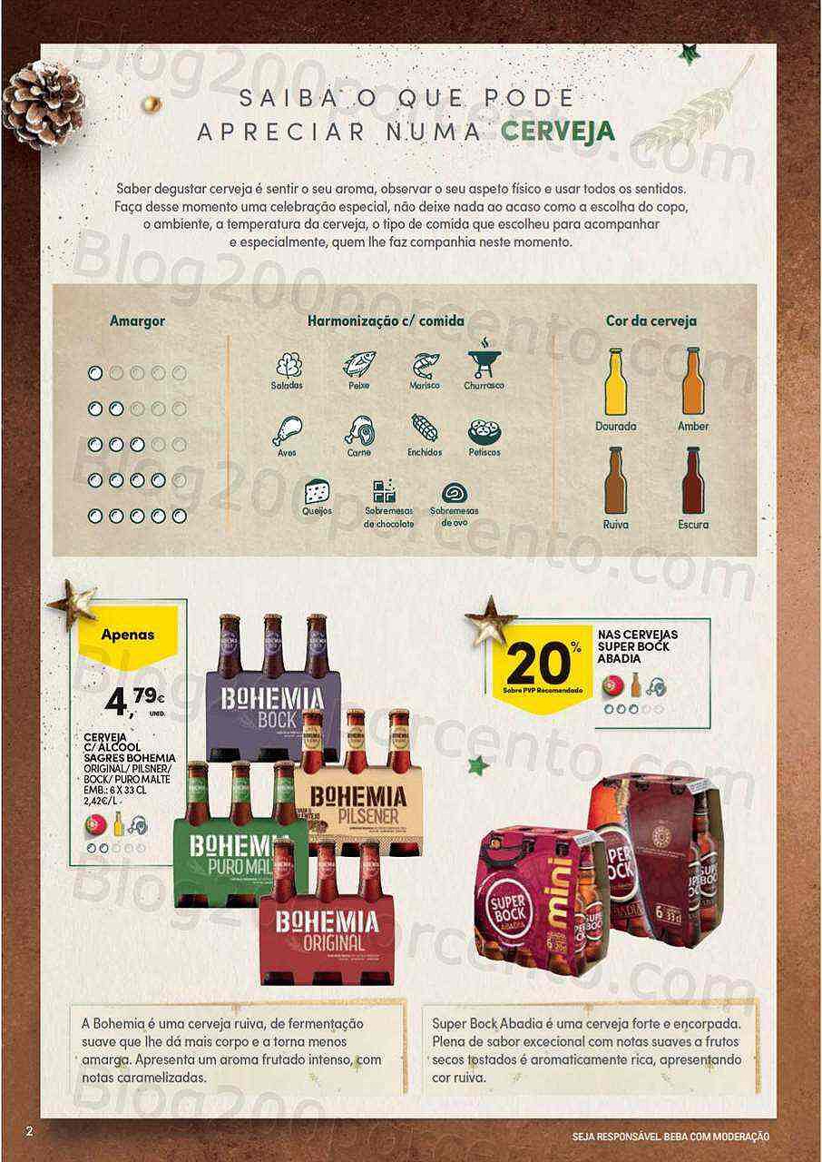Antevisão Folheto CONTINENTE Especial Cervejas Promoções de 29 novembro a 31 dezembro