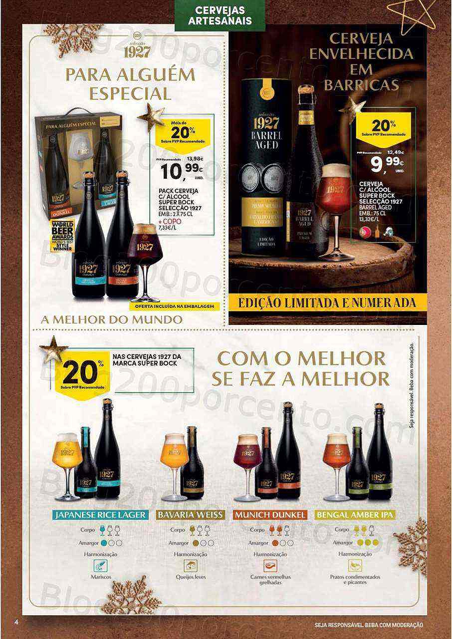 Antevisão Folheto CONTINENTE Especial Cervejas Promoções de 29 novembro a 31 dezembro