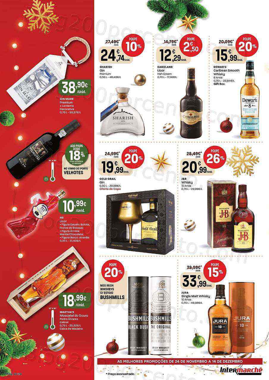 Antevisão Folheto INTERMARCHÉ Presentes Natal Promoções de 24 novembro a 14 dezembro