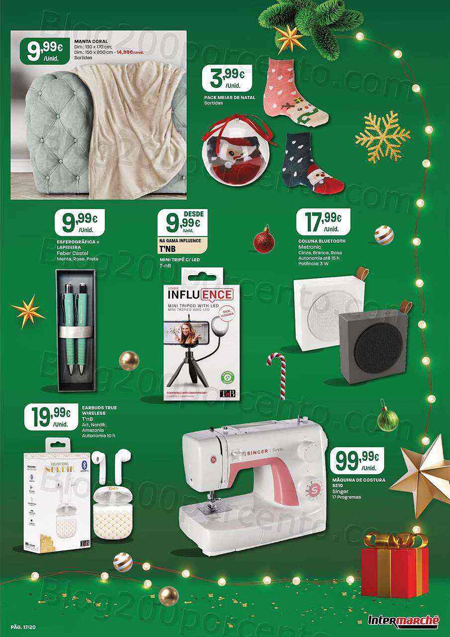 Antevisão Folheto INTERMARCHÉ Presentes Natal Promoções de 24 novembro a 14 dezembro