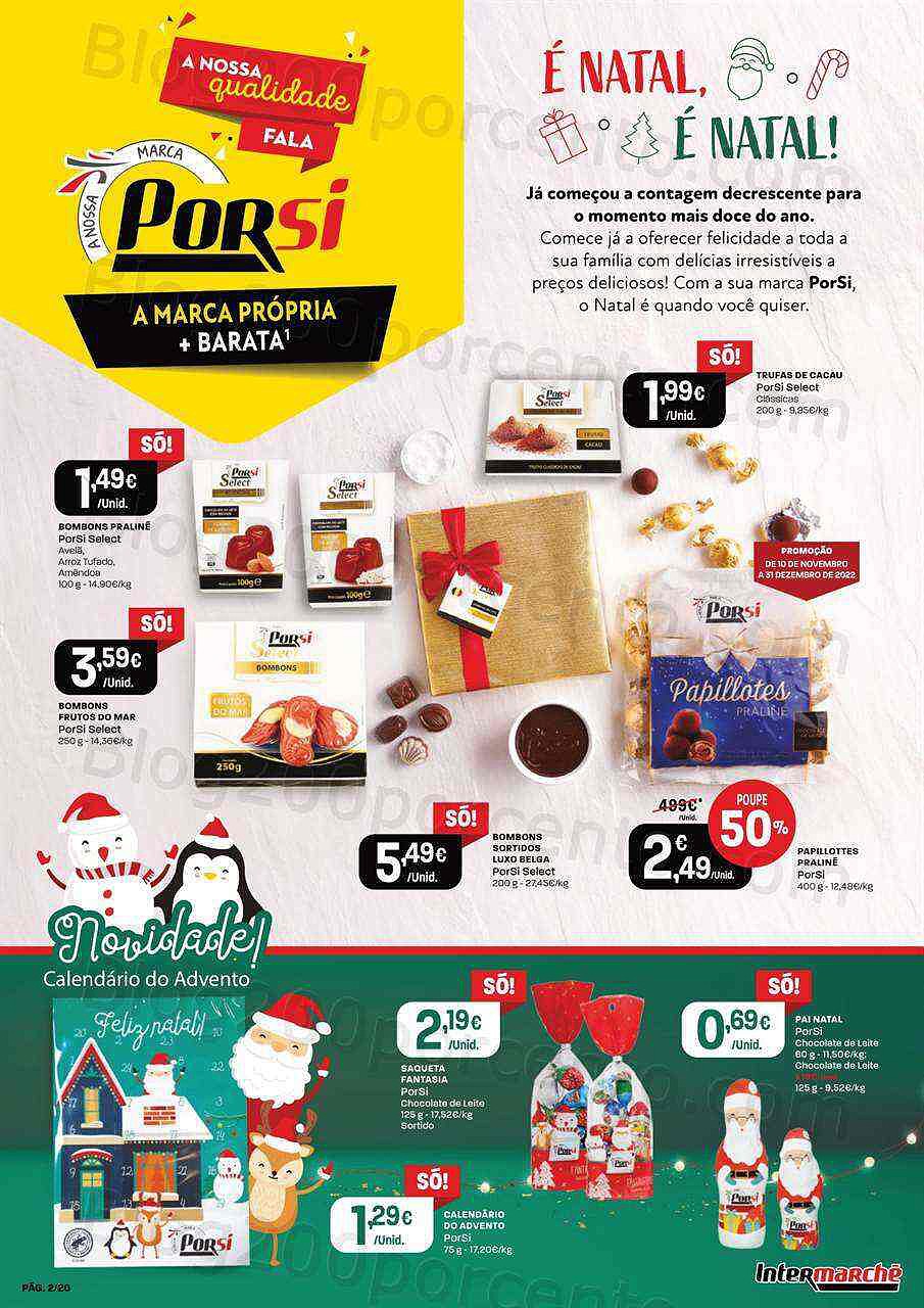 Antevisão Folheto INTERMARCHÉ Presentes Natal Promoções de 24 novembro a 14 dezembro