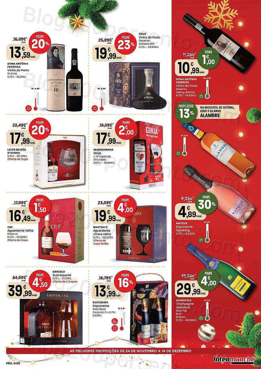Antevisão Folheto INTERMARCHÉ Presentes Natal Promoções de 24 novembro a 14 dezembro