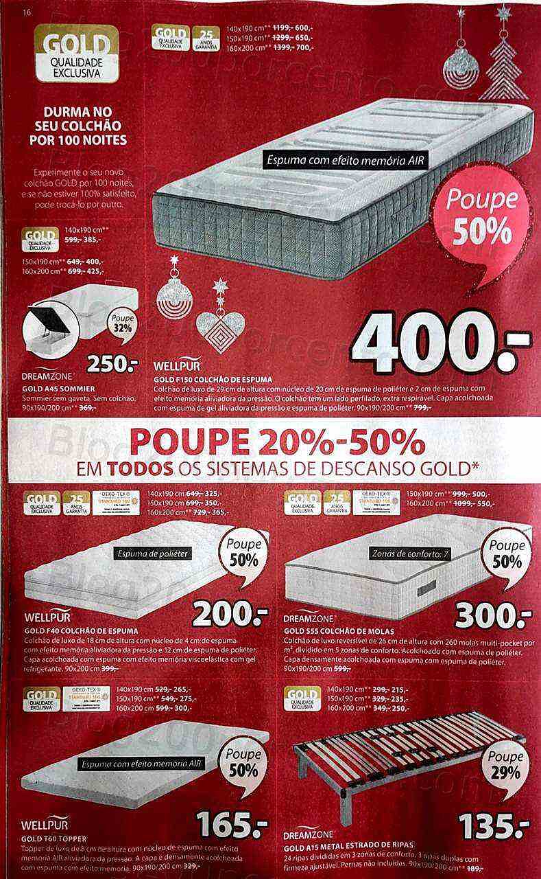 Antevisão Folheto JYSK Ofertas de Natal Promoções de 28 novembro a 4 dezembro