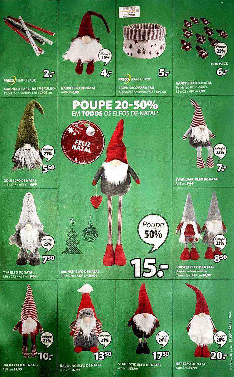 Antevisão Folheto JYSK Ofertas de Natal Promoções de 28 novembro a 4 dezembro