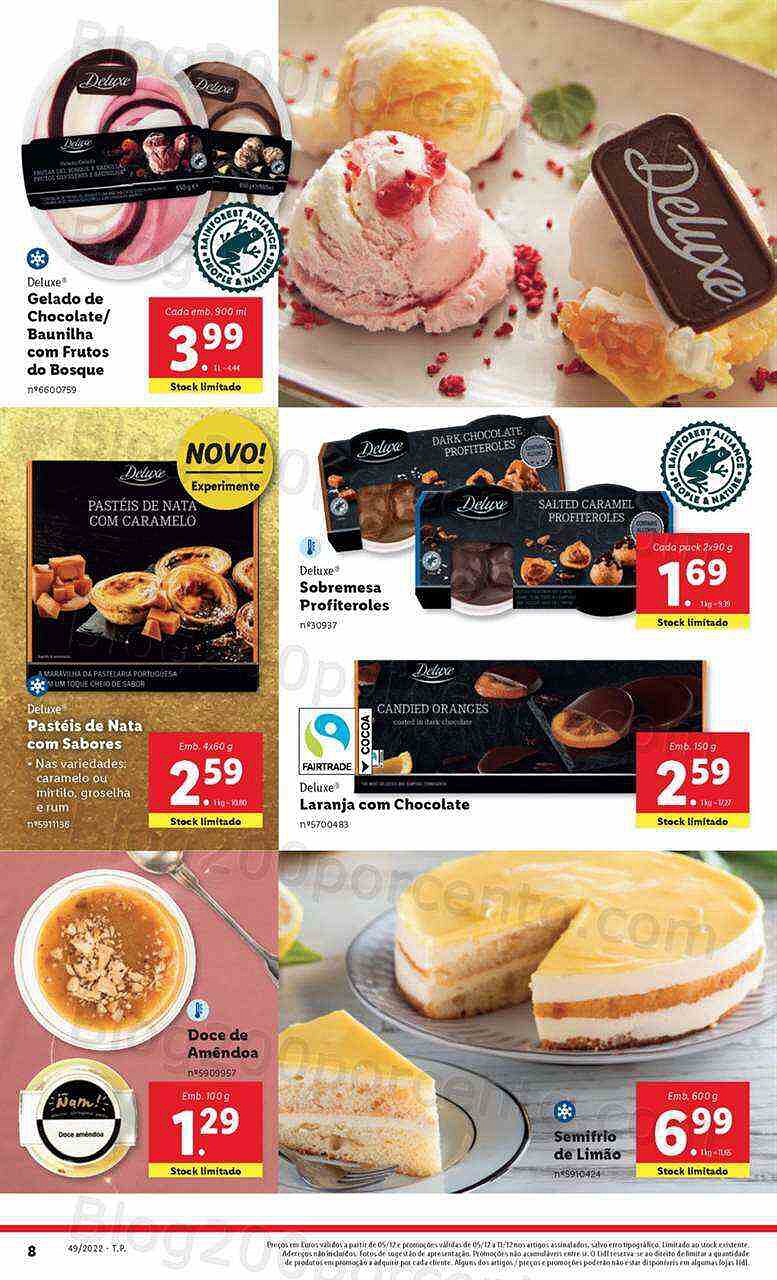 Antevisão Folheto LIDL Natal Promoções de 5 a 11 dezembro