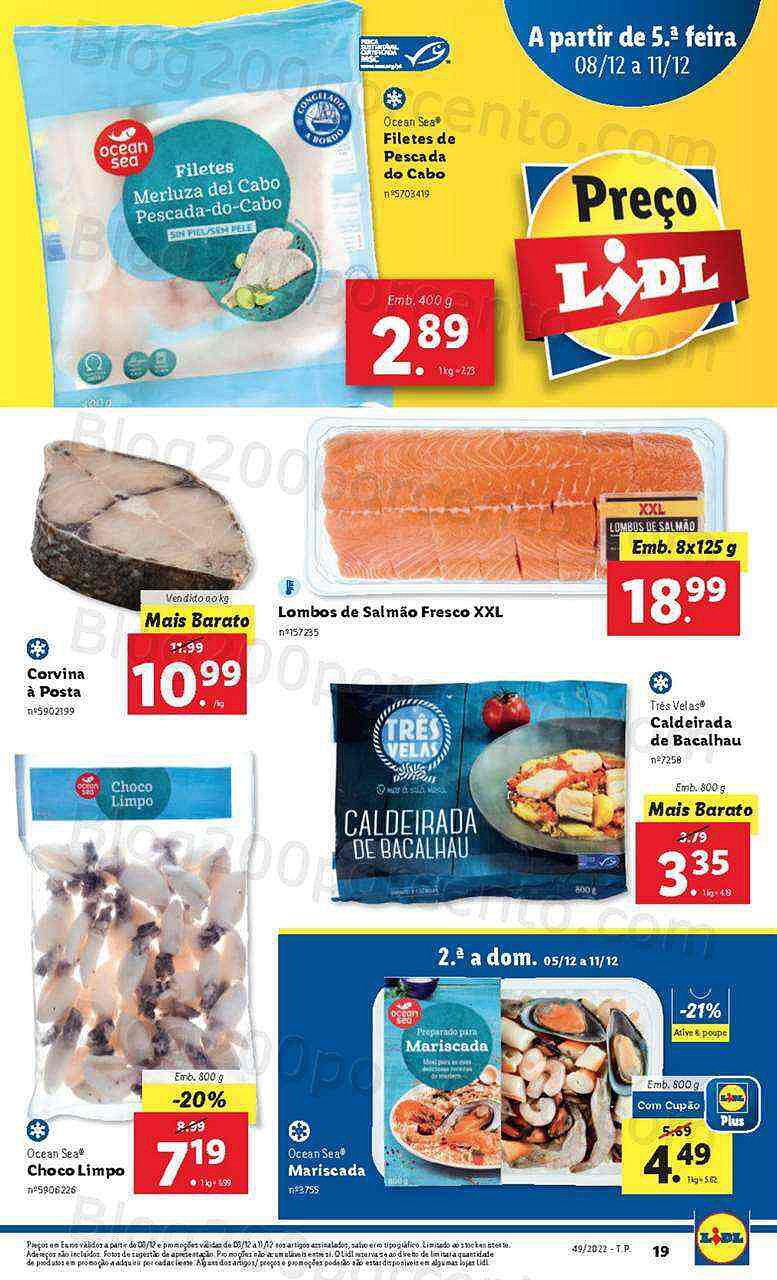 Antevisão Folheto LIDL Promoções de 5 a 11 dezembro