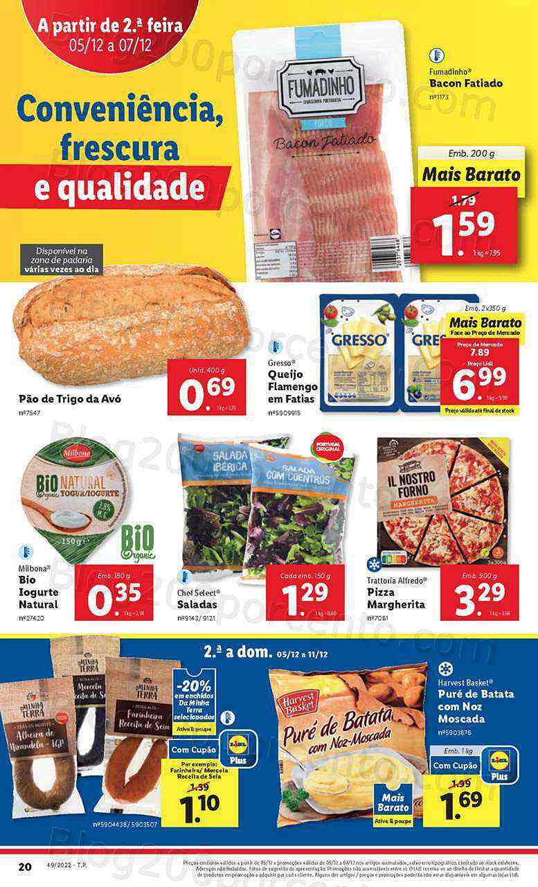 Antevisão Folheto LIDL Promoções de 5 a 11 dezembro