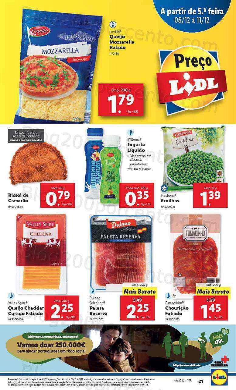 Antevisão Folheto LIDL Promoções de 5 a 11 dezembro