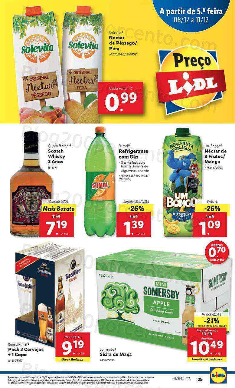 Antevisão Folheto LIDL Promoções de 5 a 11 dezembro