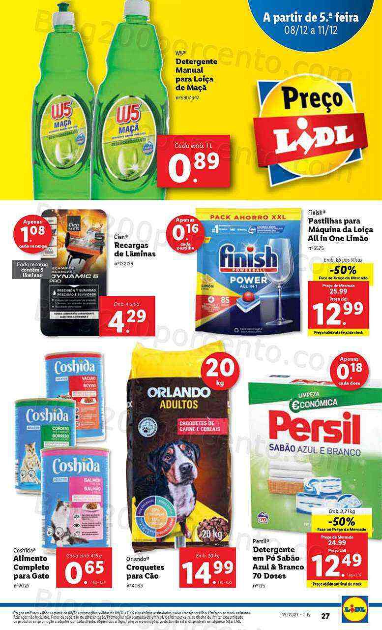 Antevisão Folheto LIDL Promoções de 5 a 11 dezembro
