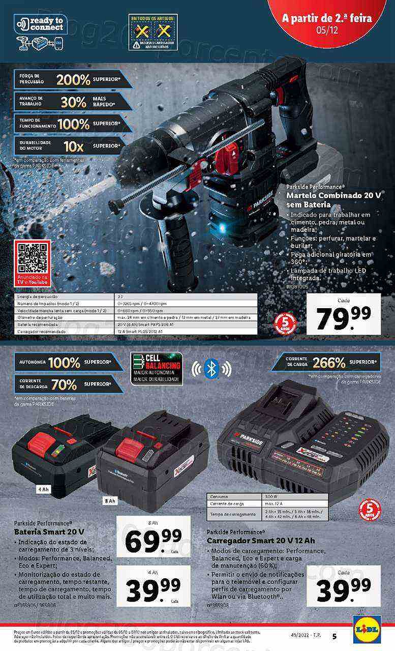 Antevisão Folheto LIDL Bazar Promoções a Partir de 5 dezembro