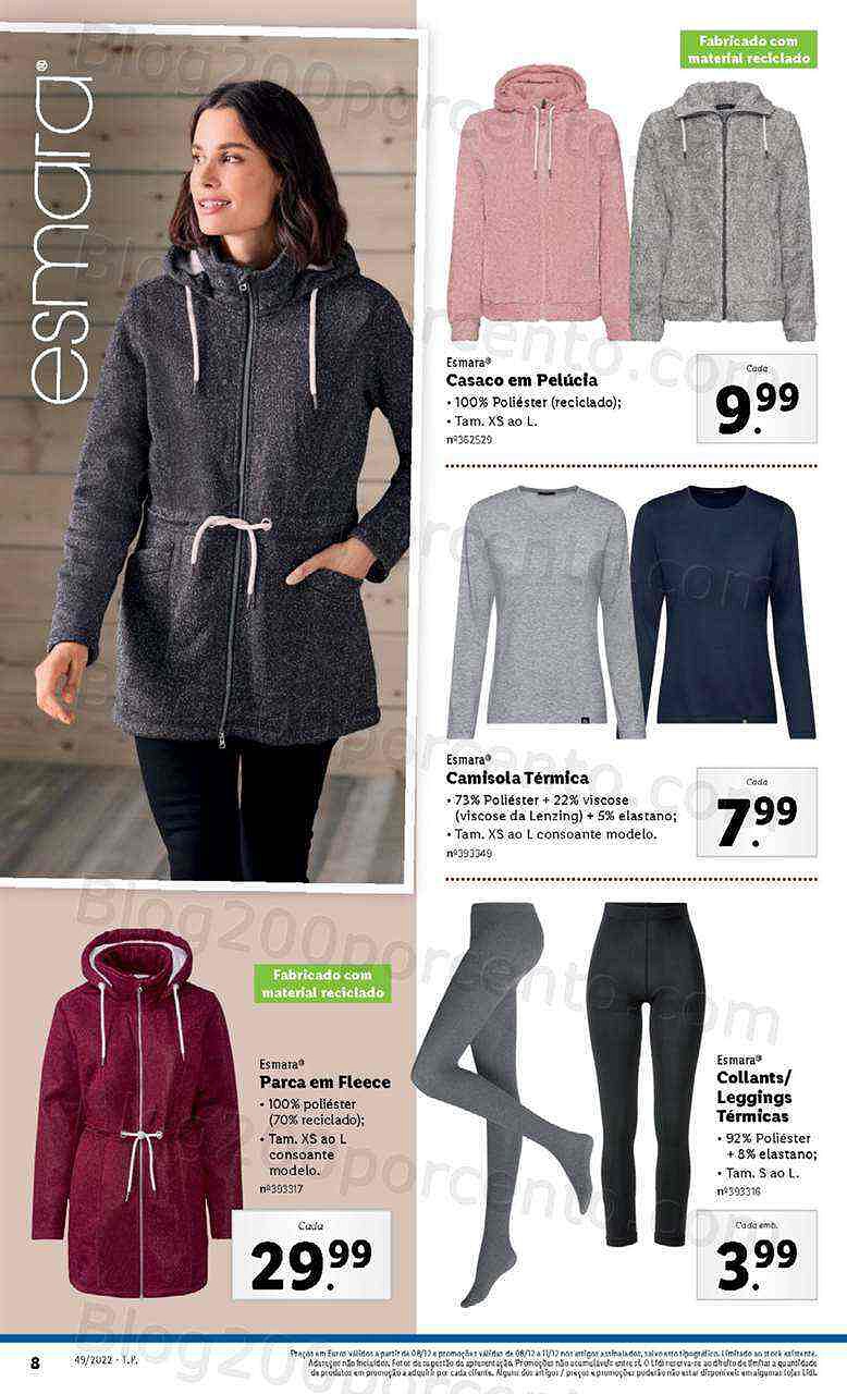 Antevisão Folheto LIDL Bazar Promoções a Partir de 8 dezembro