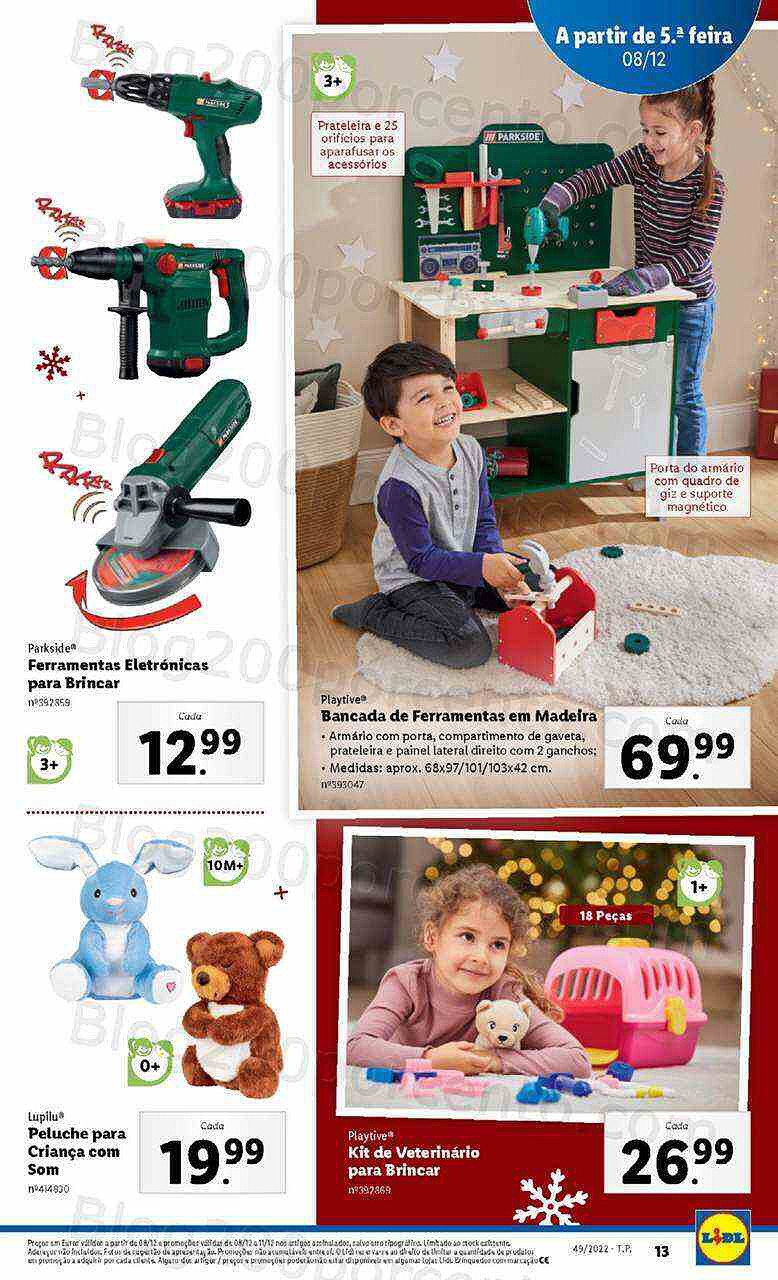 Antevisão Folheto LIDL Bazar Promoções a Partir de 8 dezembro