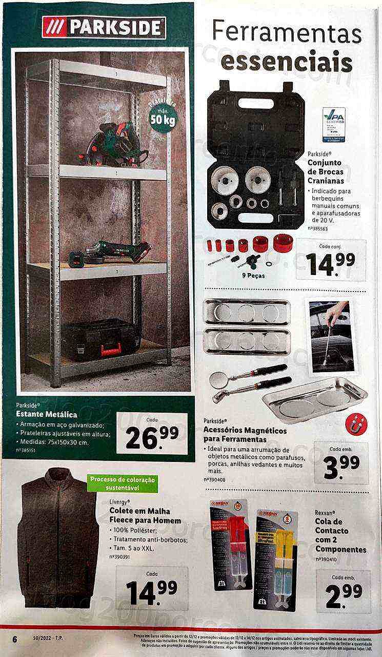 Antevisão Folheto LIDL Bazar Promoções a partir de 12 dezembro