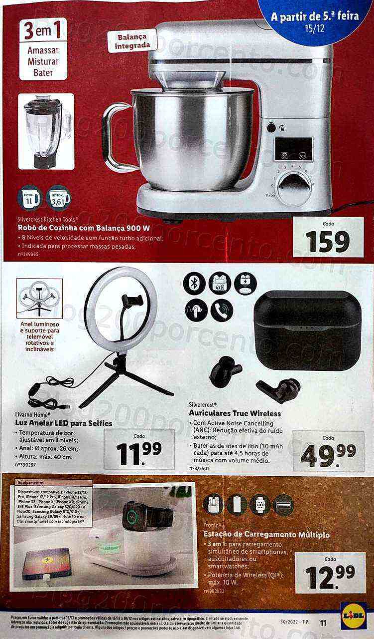 Antevisão Folheto LIDL Bazar Promoções a partir de 15 dezembro