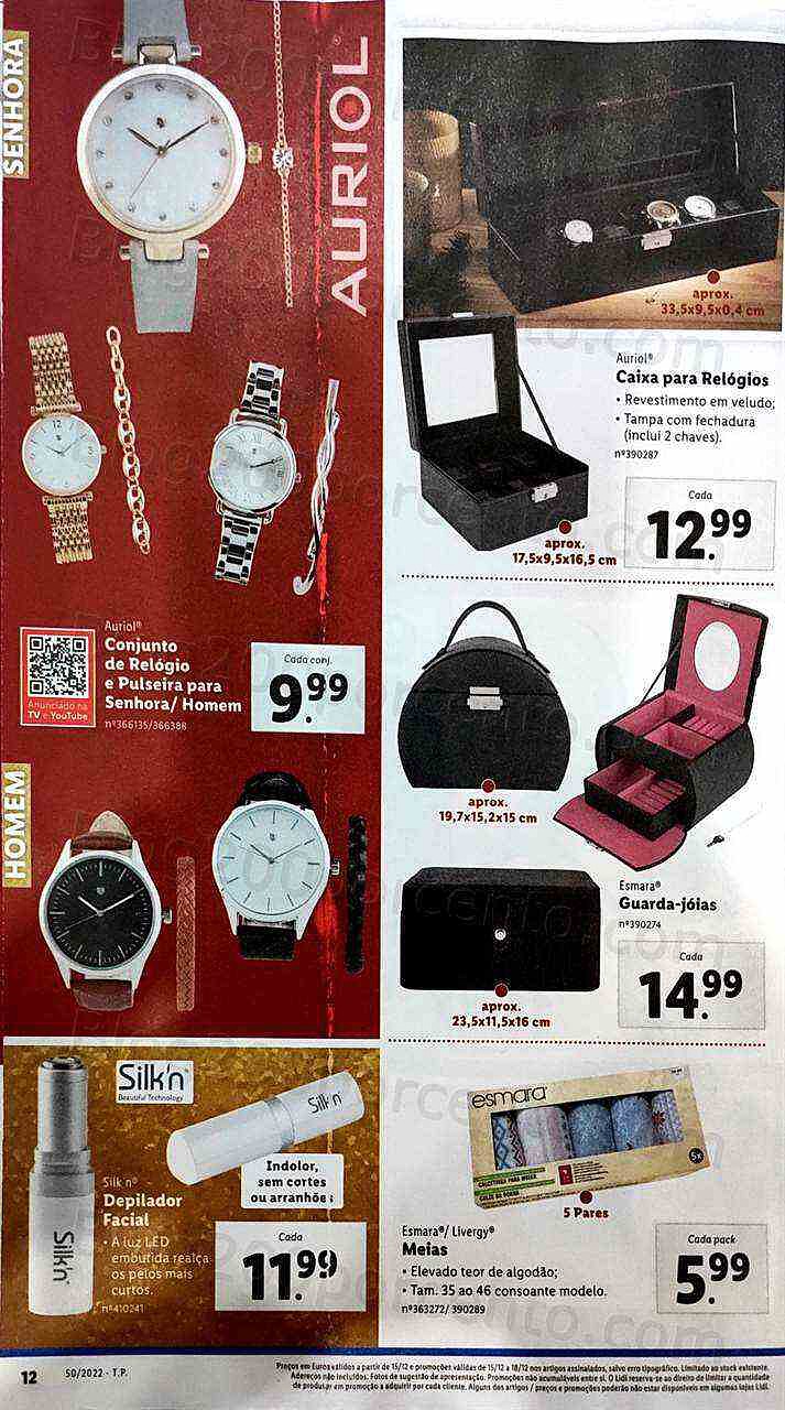 Antevisão Folheto LIDL Bazar Promoções a partir de 15 dezembro