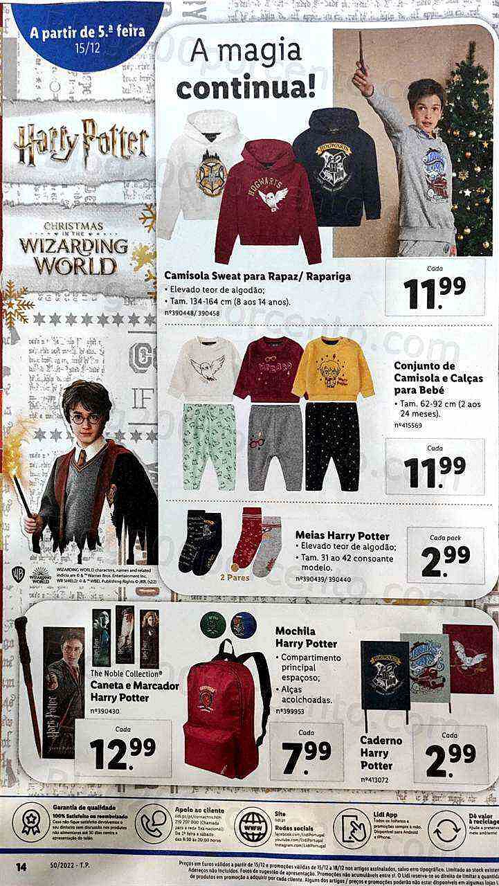 Antevisão Folheto LIDL Bazar Promoções a partir de 15 dezembro