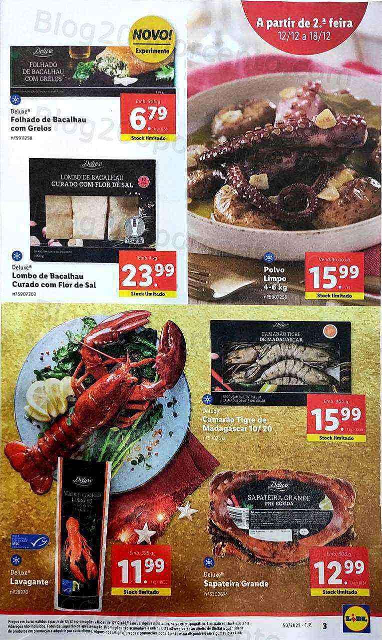 Antevisão Folheto LIDL Promoções de 12 a 18 dezembro