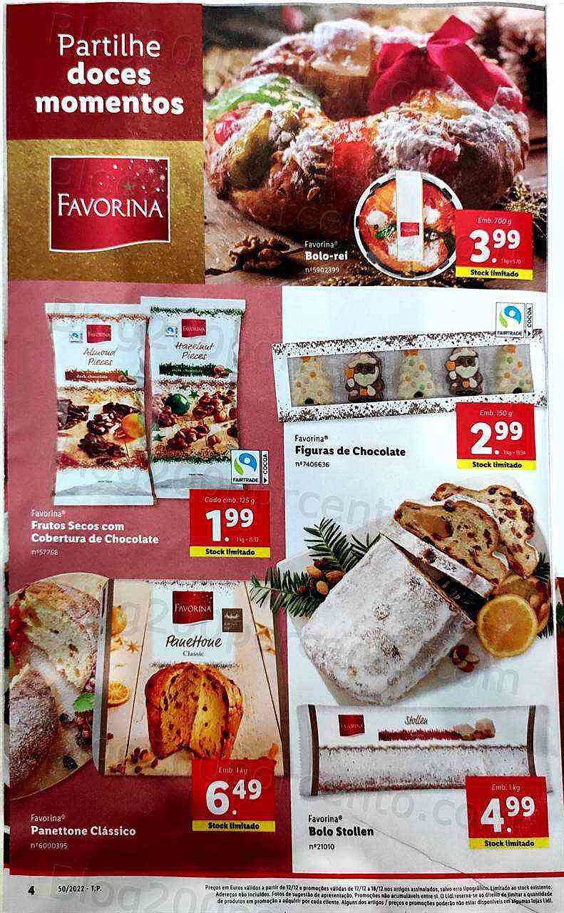 Antevisão Folheto LIDL Promoções de 12 a 18 dezembro