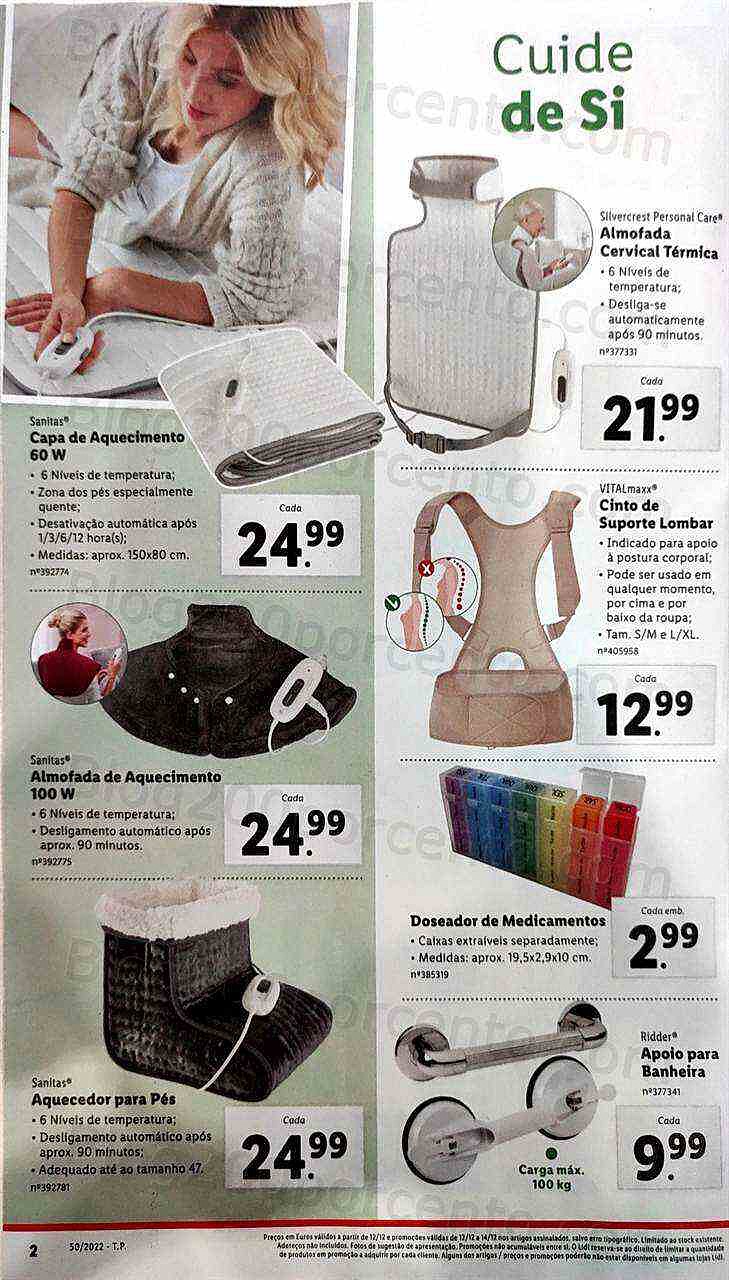 Antevisão Folheto LIDL Bazar Promoções a partir de 12 dezembro