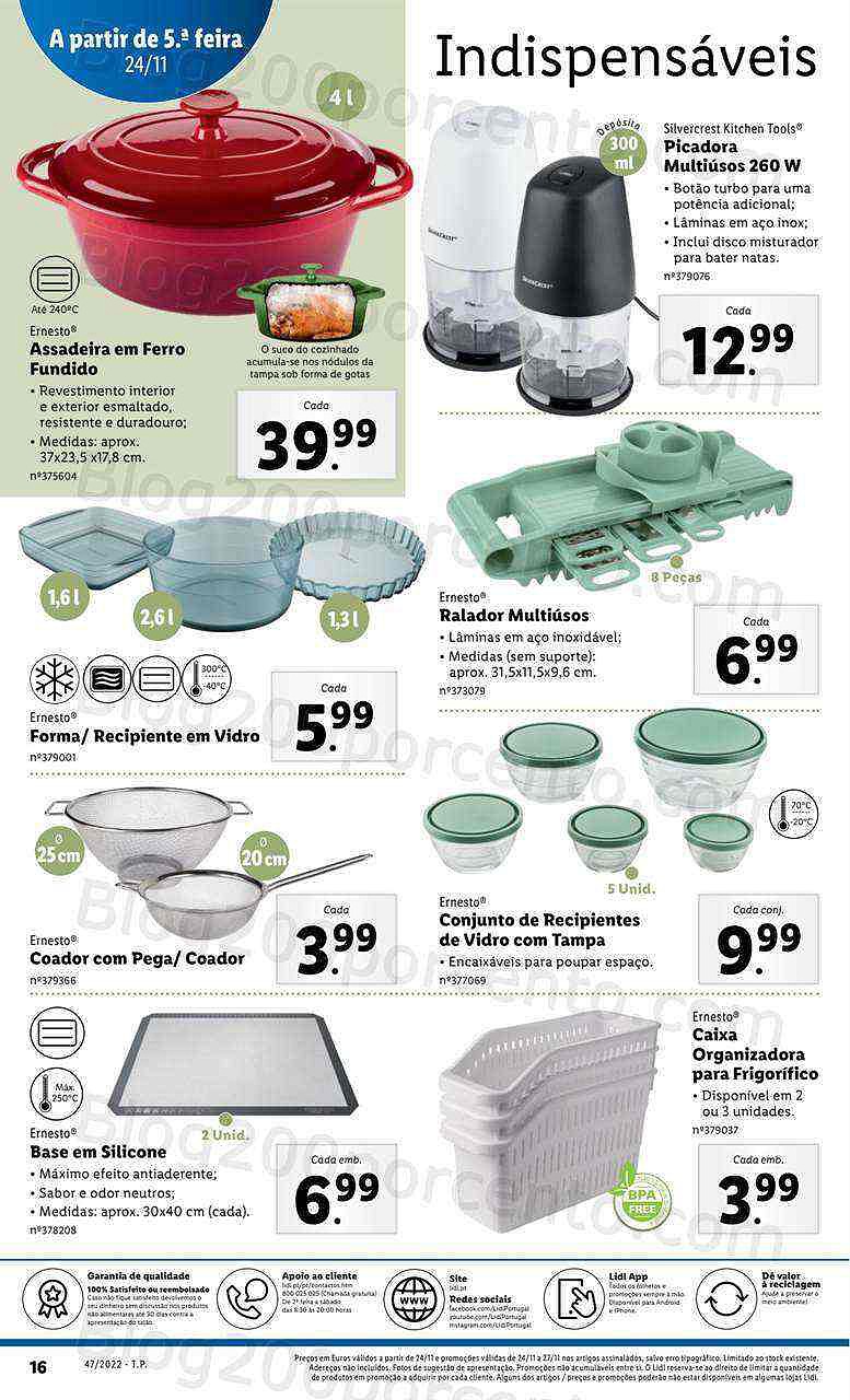 Antevisão Folheto LIDL Promoções de 21 a 27 novembro - Edição Digital