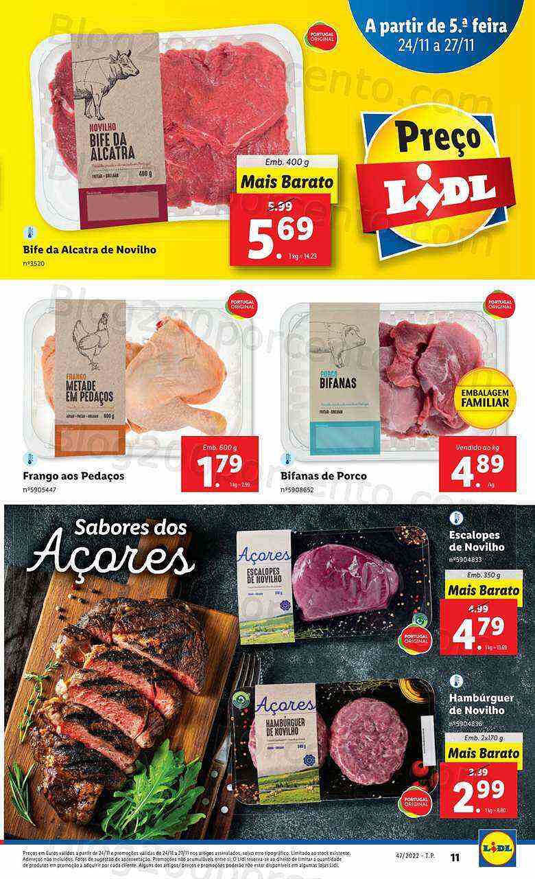 Antevisão Folheto LIDL Promoções de 21 a 27 novembro - Edição Digital