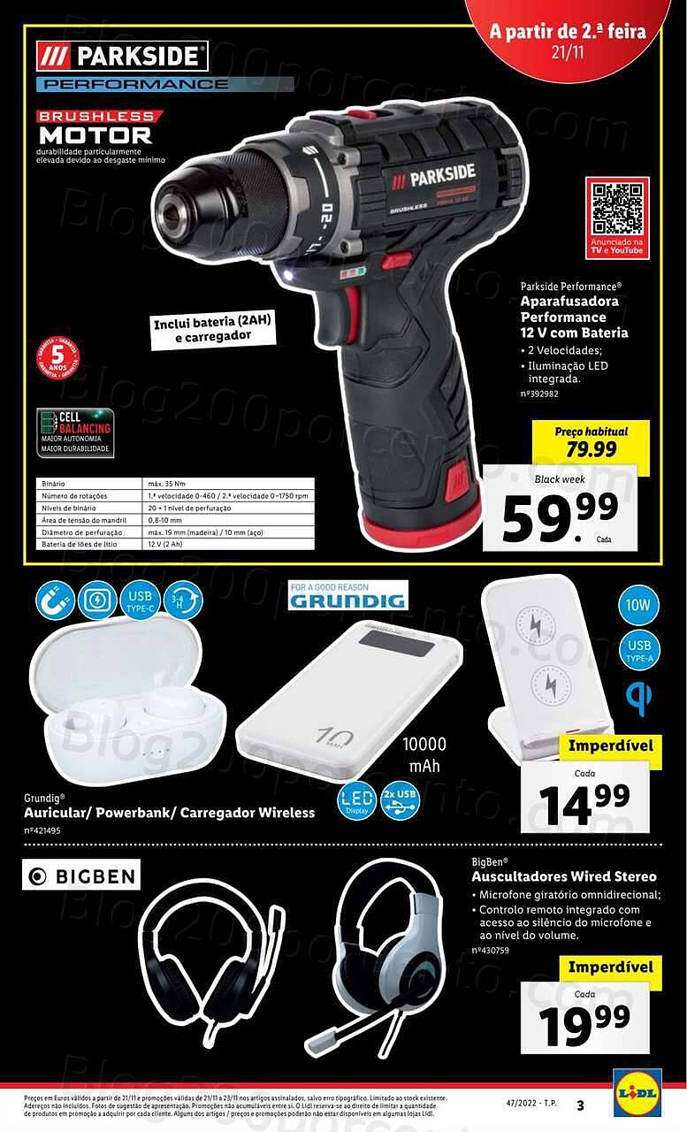 Antevisão Folheto LIDL Promoções de 21 a 27 novembro - Edição Digital