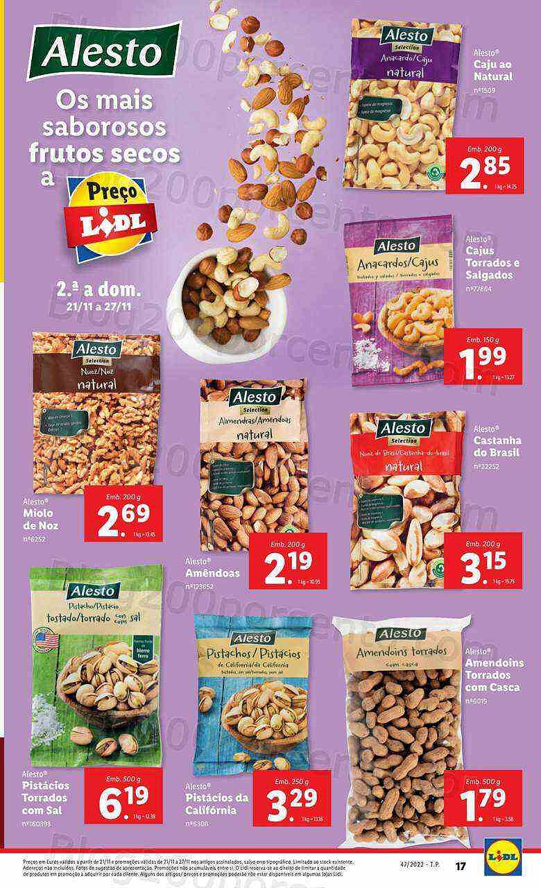Antevisão Folheto LIDL Promoções de 21 a 27 novembro - Edição Digital