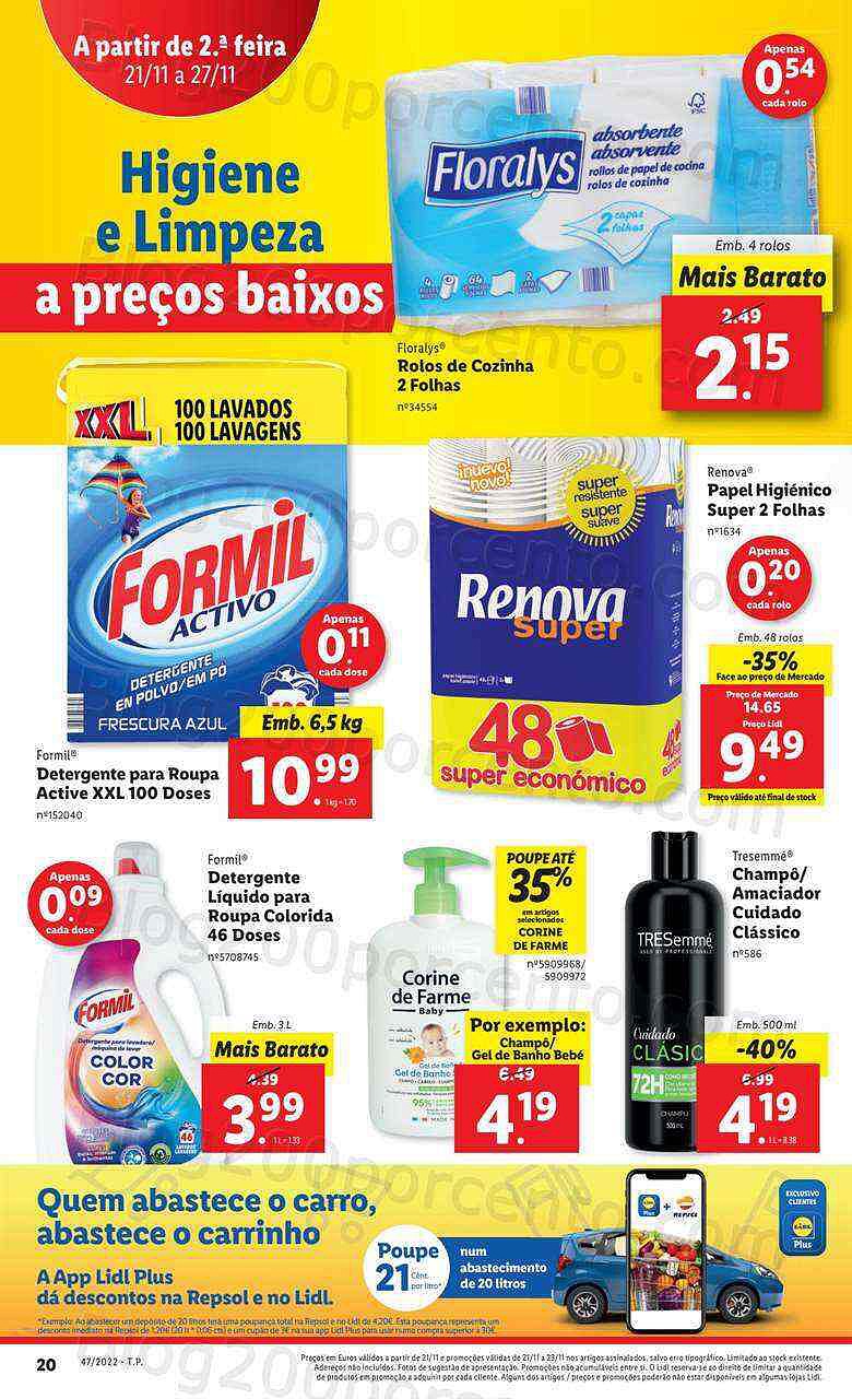 Antevisão Folheto LIDL Promoções de 21 a 27 novembro - Edição Digital