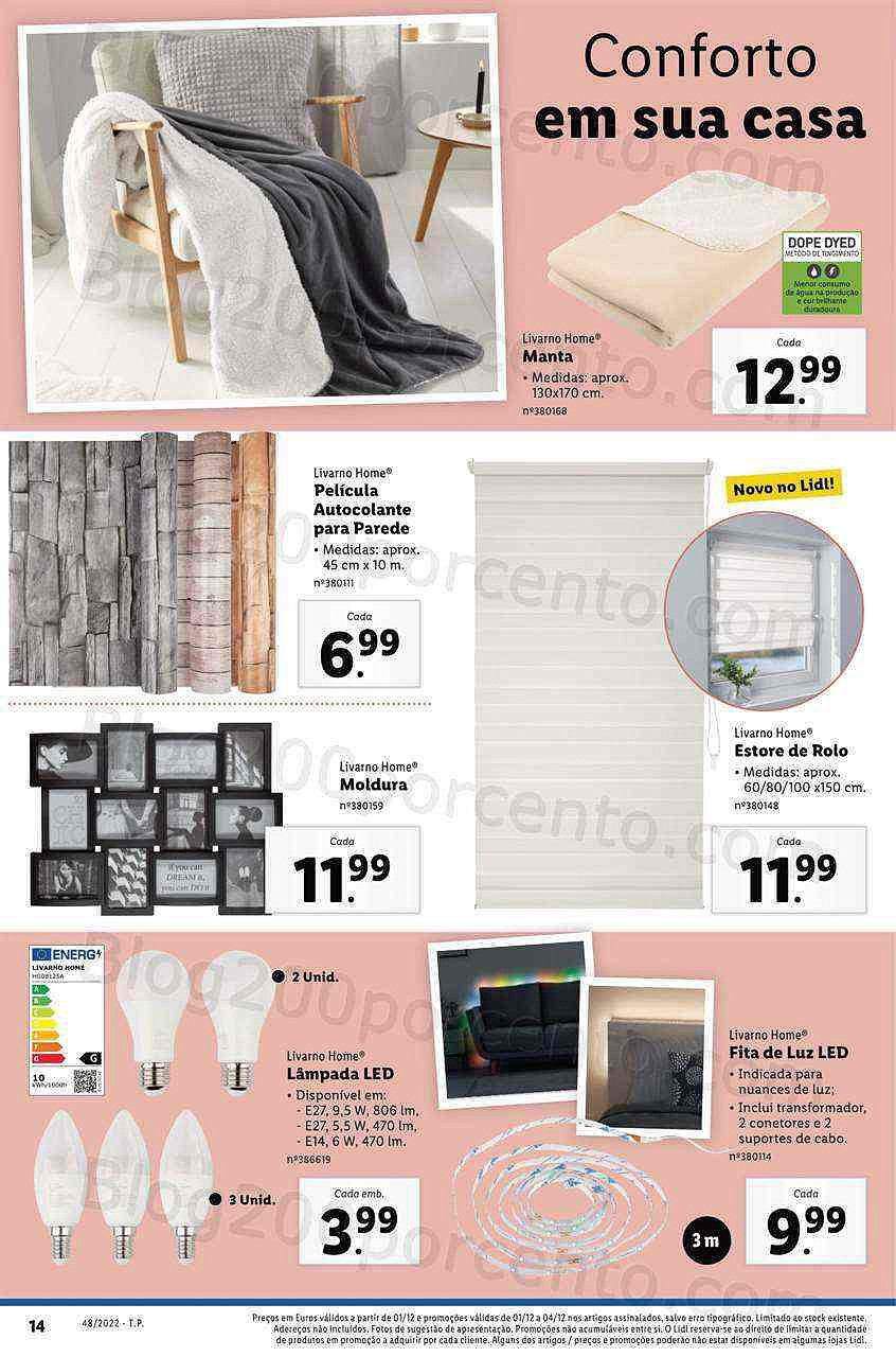 Antevisão Folheto LIDL Promoções de 28 novembro a 4 dezembro - Edição Digital
