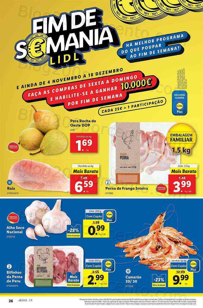 Antevisão Folheto LIDL Promoções de 28 novembro a 4 dezembro - Edição Digital