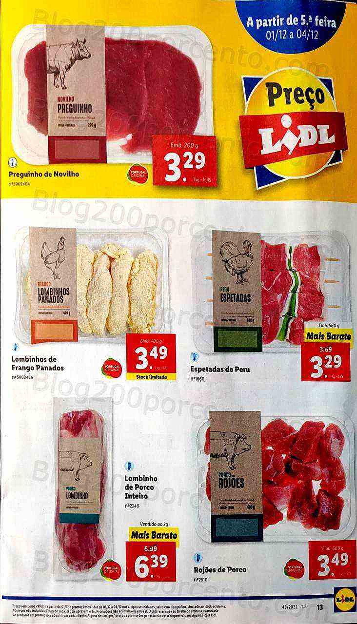 Antevisão Folheto LIDL Promoções de 28 novembro a 4 dezembro