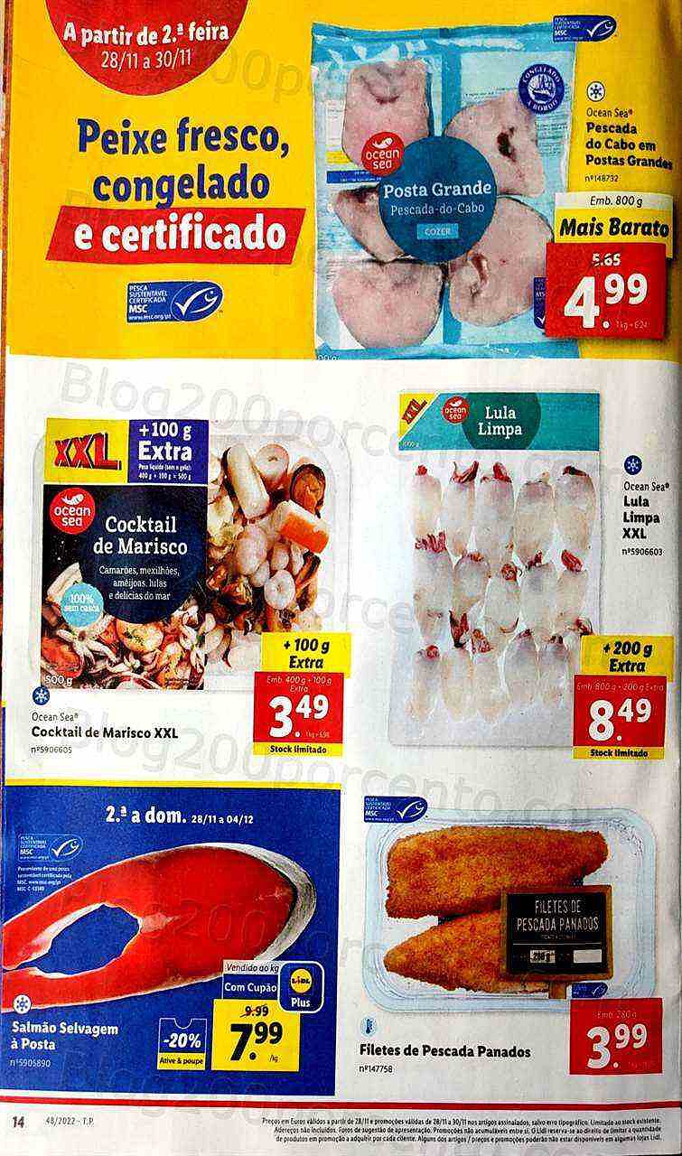Antevisão Folheto LIDL Promoções de 28 novembro a 4 dezembro