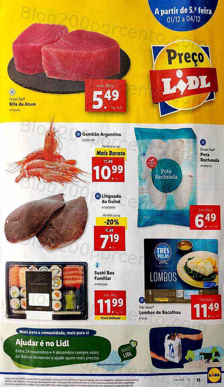 Antevisão Folheto LIDL Promoções de 28 novembro a 4 dezembro
