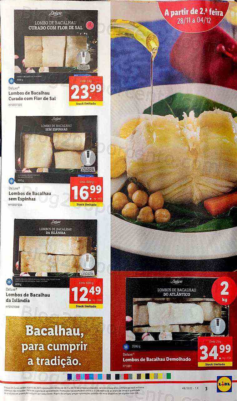 Antevisão Folheto LIDL Promoções de 28 novembro a 4 dezembro