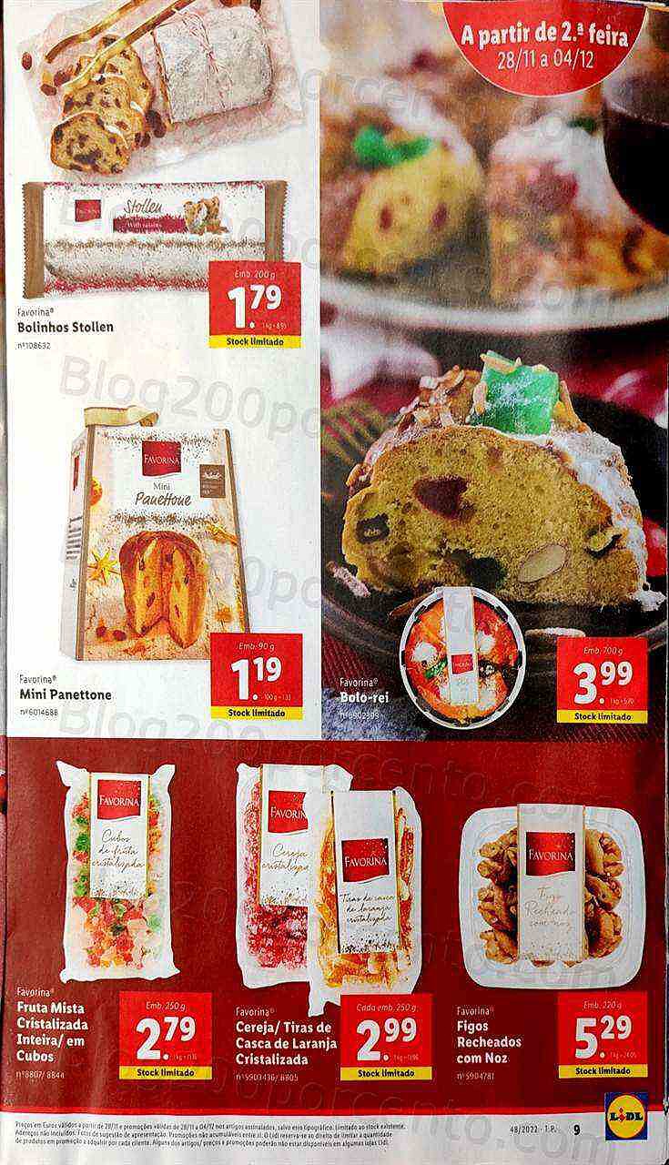 Antevisão Folheto LIDL Promoções de 28 novembro a 4 dezembro