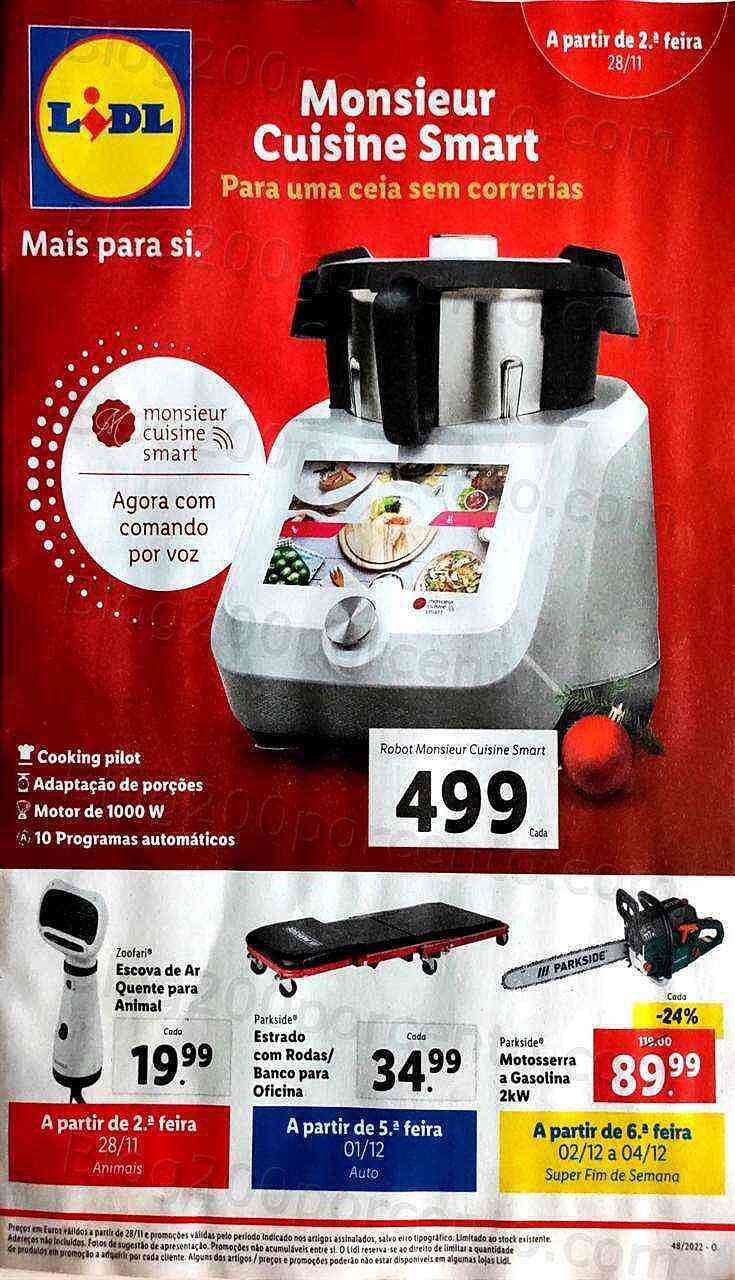 Antevisão Folheto LIDL Bazar Promoções a partir de 28 novembro