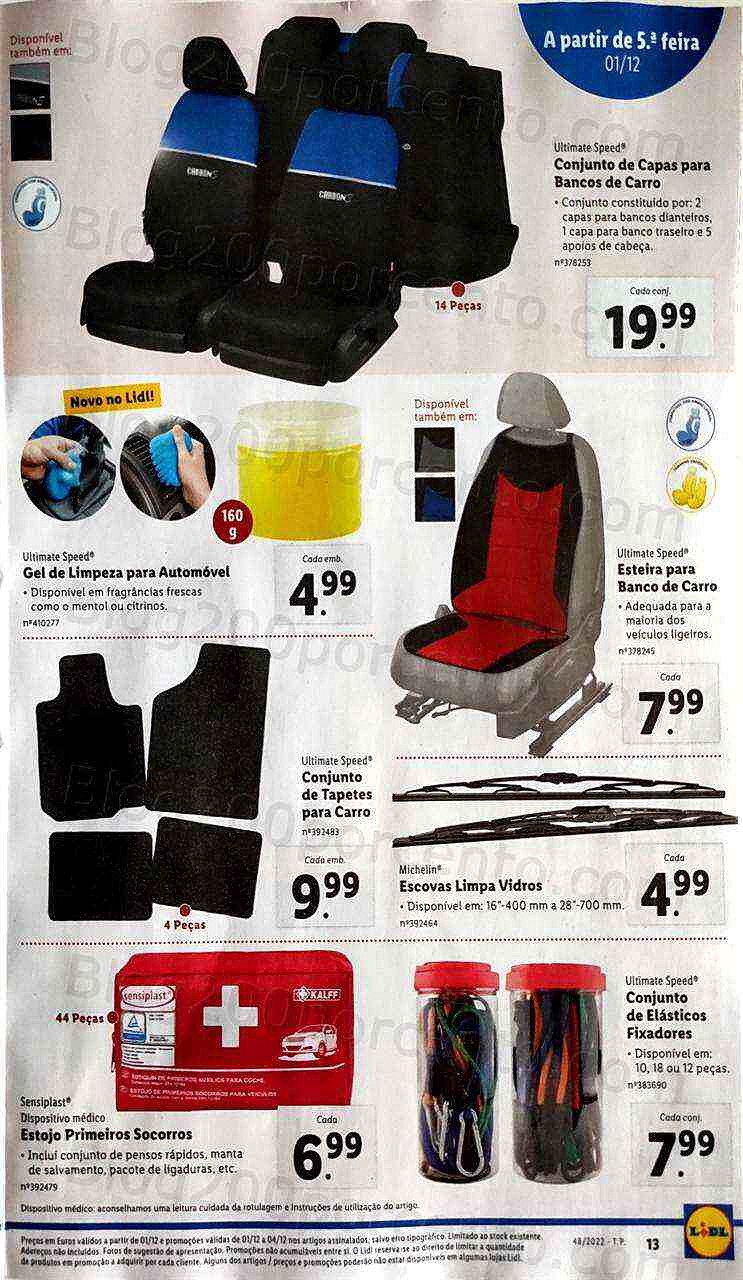 Antevisão Folheto LIDL Bazar Promoções a partir de 1 dezembro