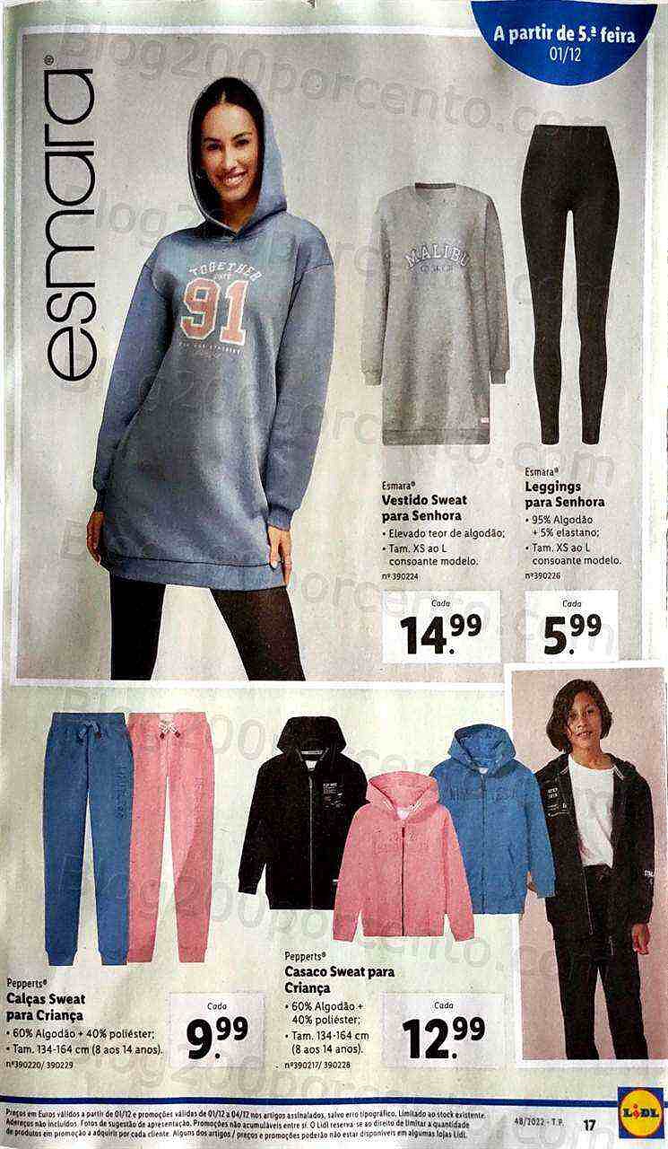 Antevisão Folheto LIDL Bazar Promoções a partir de 1 dezembro